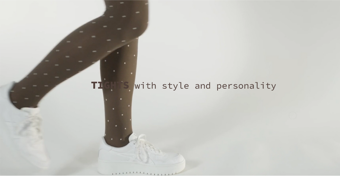 Prikkede strømpebukser