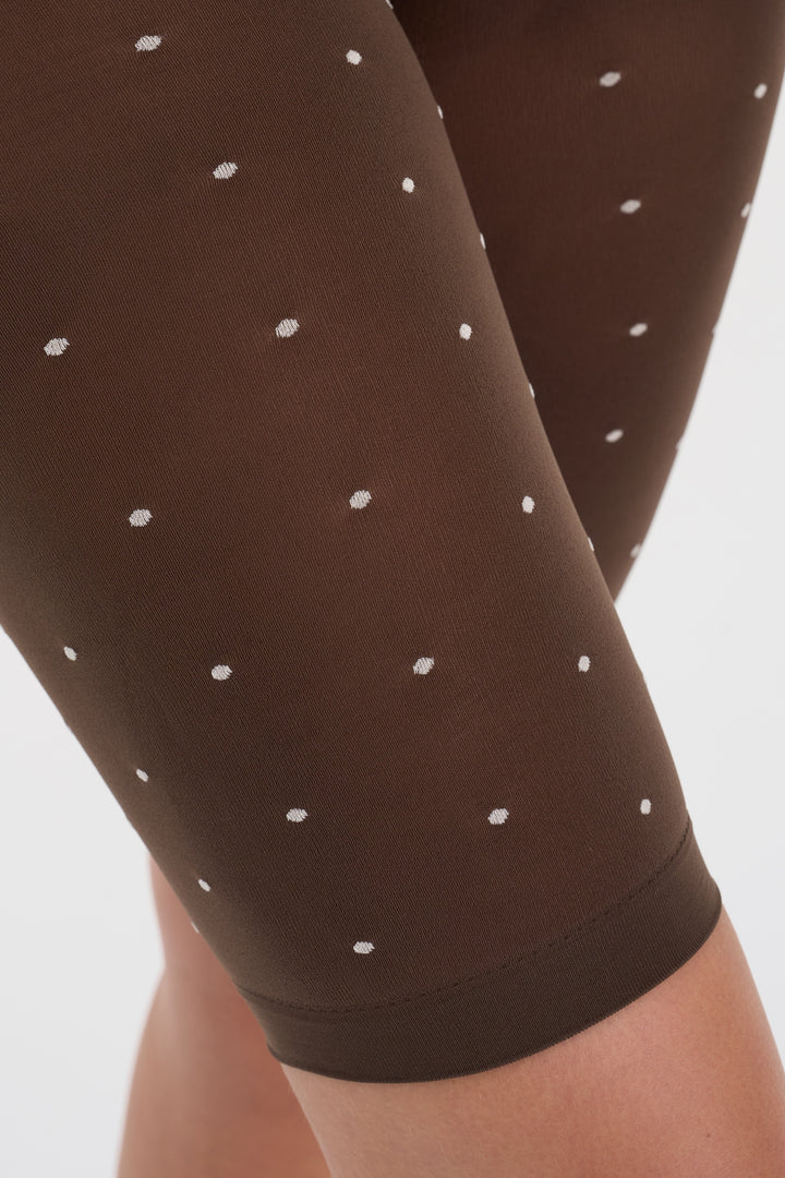 Agnes brown dot shorts