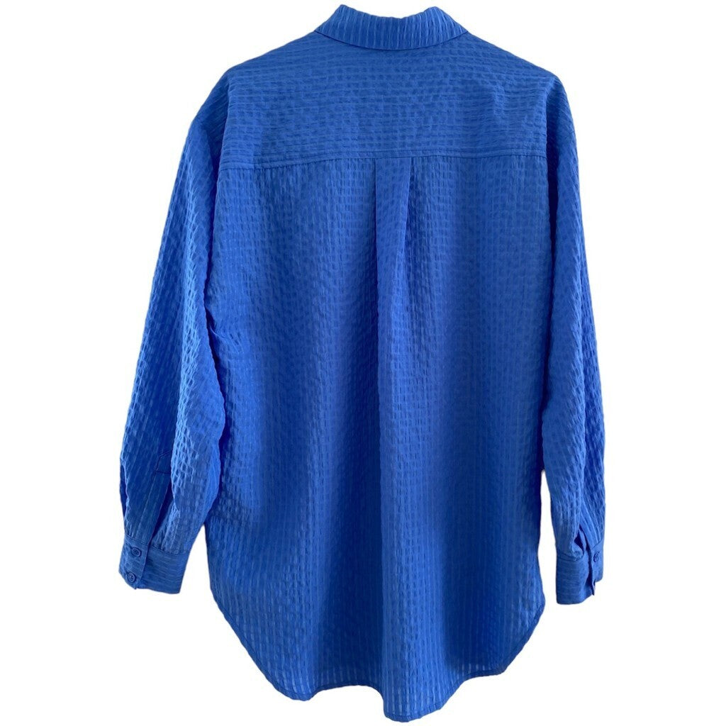 A MOÌ Copenhagen L/S shirt Shirt Ocean blue