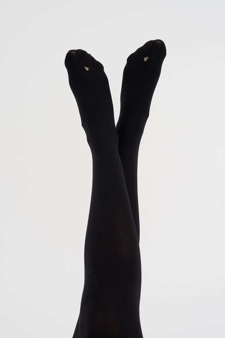 Stinne black tights