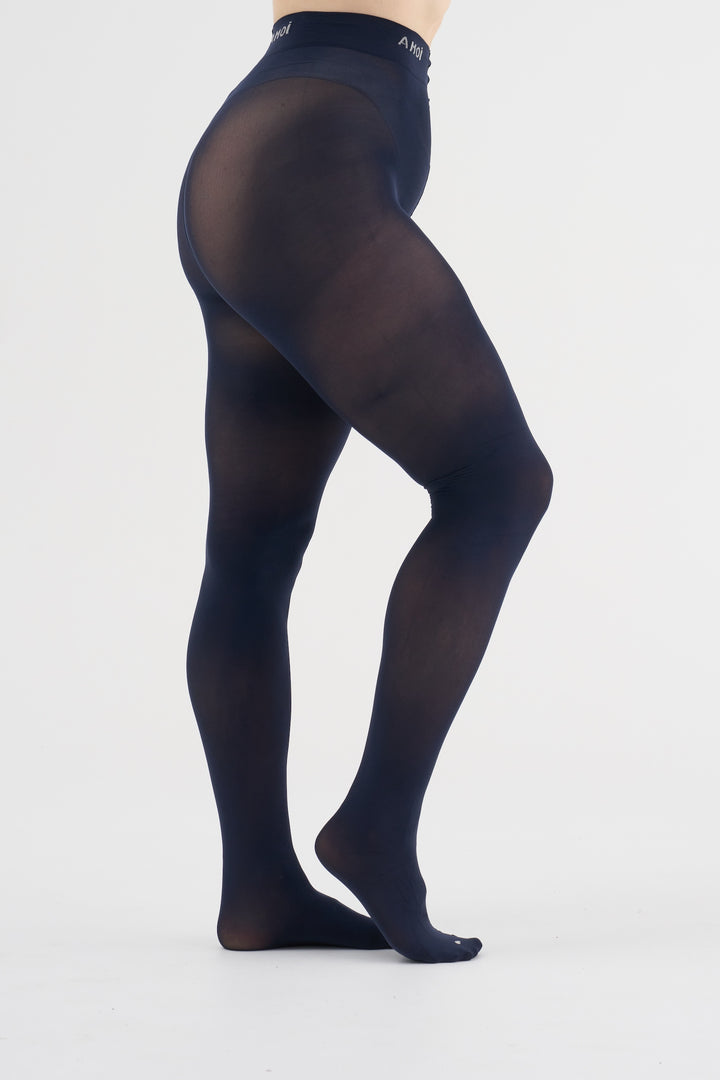 Stinne Navy Tights